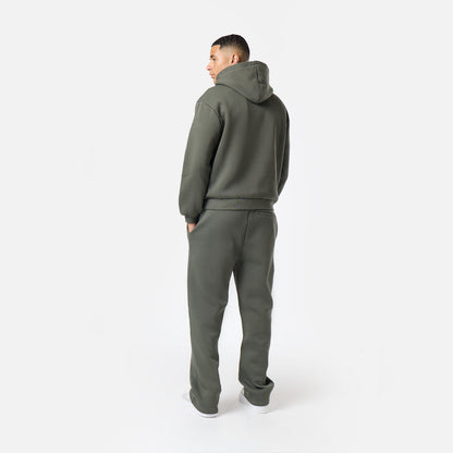 Relaxed Fit Hoodie |  Dark Khaki