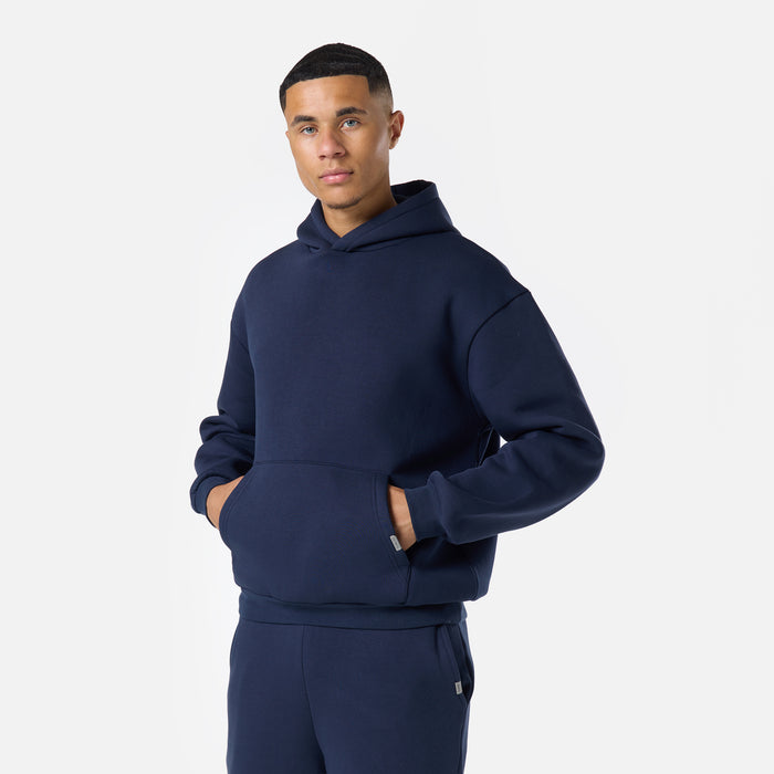 Relaxed Fit Hoodie |  Navy