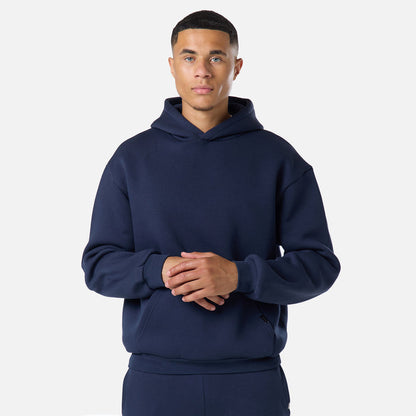 Relaxed Fit Hoodie |  Navy