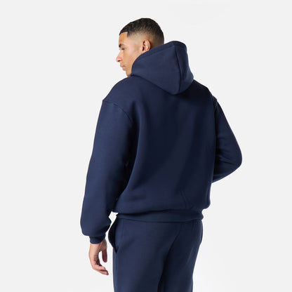 Relaxed Fit Hoodie |  Navy