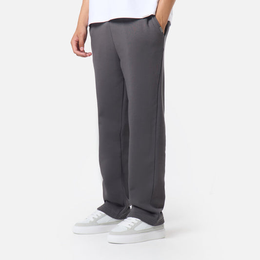 Relaxed Fit Open Hem Jogger |  Dark Grey