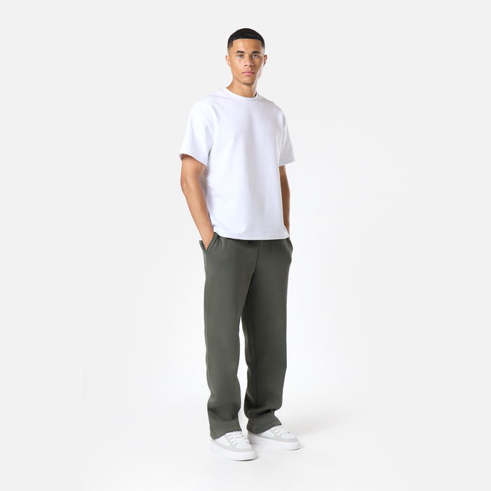 Relaxed Fit Open Hem Jogger |  Dark Khaki