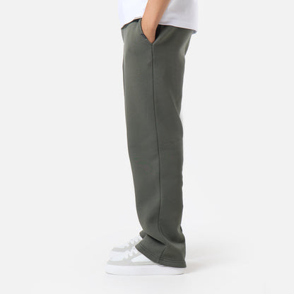 Relaxed Fit Open Hem Jogger |  Dark Khaki