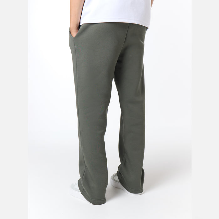 Relaxed Fit Open Hem Jogger |  Dark Khaki