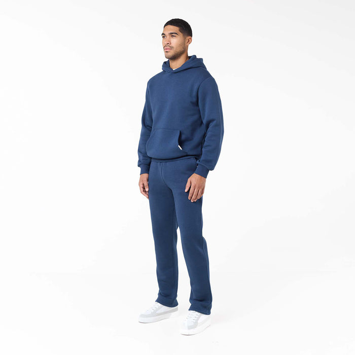 Relaxed Fit Open Hem Jogger | Midnight
