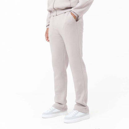 Relaxed Fit Open Hem Jogger | Stone