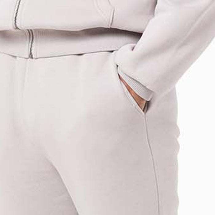 Relaxed Fit Open Hem Jogger | Stone