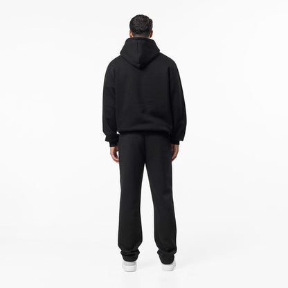 Full rear view of the Relaxed Fit Tracksuit in Black