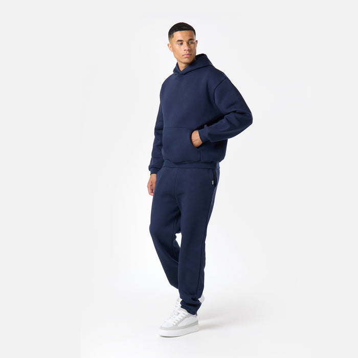 Relaxed Fit Tracksuit | Navy