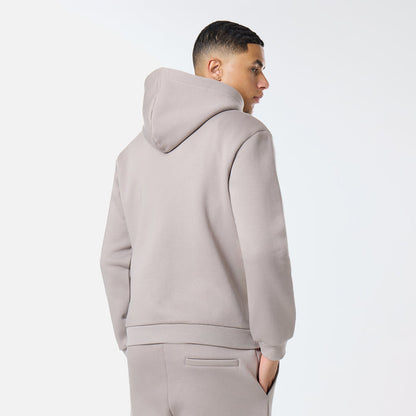 Relaxed Full Zip Hoodie |  Taupe