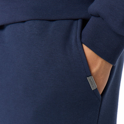 Relaxed Full Zip Open Hem Tracksuit | Navy