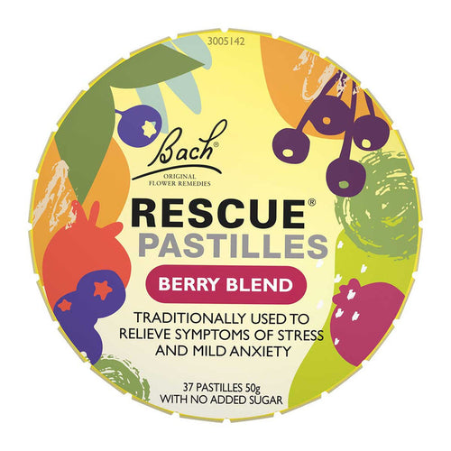 Bach Flower Remedies Rescue Pastilles Berry Blend _1