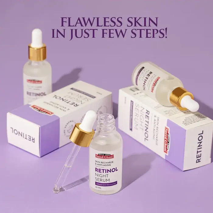 Retinol Skin Recharge & Anti-Aging Night Serum
