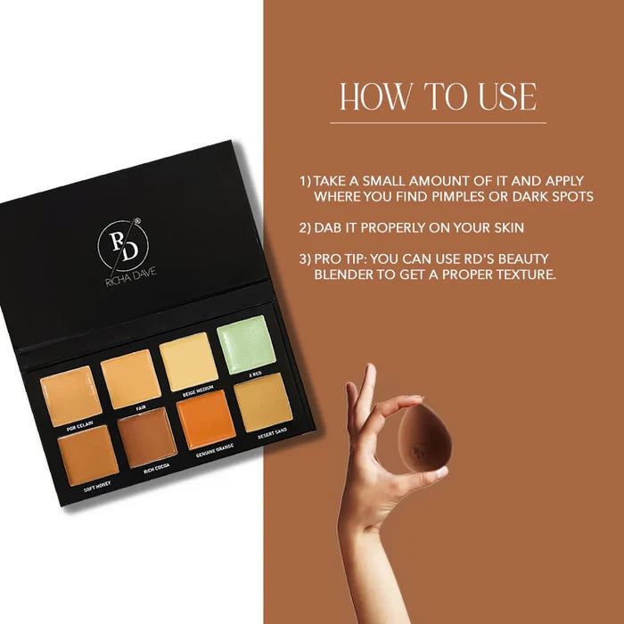 RICHA DAVE CONCEAL & CORRECT PALETTE