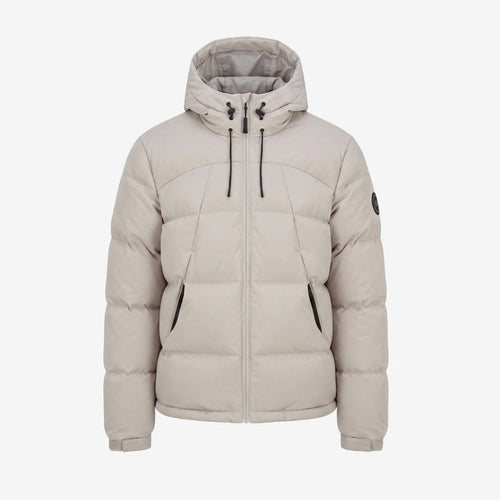 Ripstop Racer Puffer Jacket  |  Stone