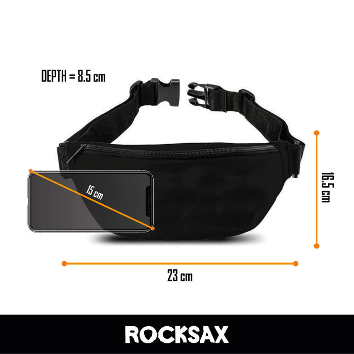 Rocksax Billie Eilish Bum Bag - Bad Guy Green