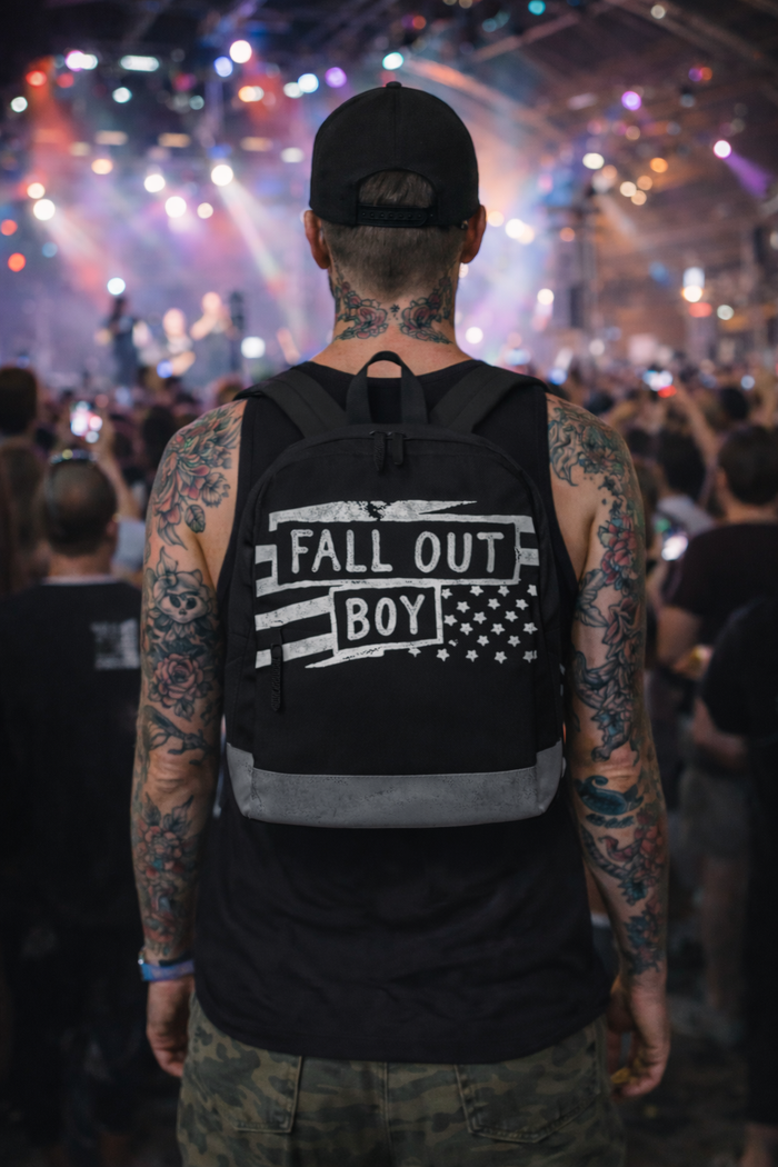 Rocksax Fall Out Boy - Backpack American Beauty / American Psycho