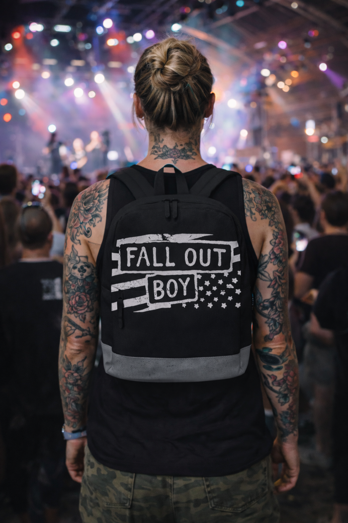 Rocksax Fall Out Boy - Backpack American Beauty / American Psycho