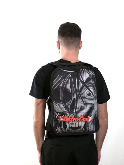 Rocksax Mötley Crüe Backpack - Dr Fg Face