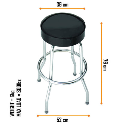 Rocksax Queen Bar Stool - Classic Crest