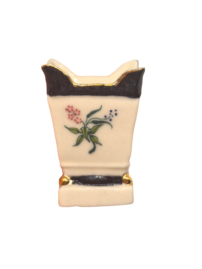 Ron Benson – Handpainted Porcelain Planter