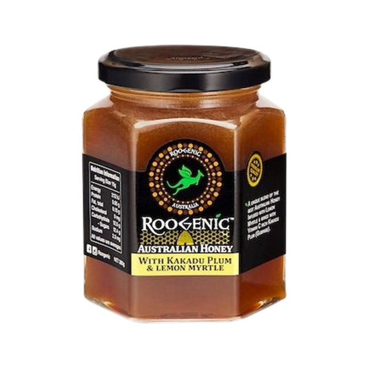 Roogenic Australia Australian Honey & Lemon Myrtle 380g - L'Organic