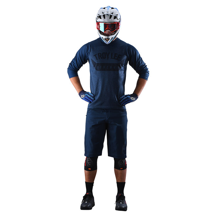 Ruckus Short W/Liner Solid Dark Slate Blue