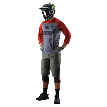 Ruckus Short W/Liner Solid Military