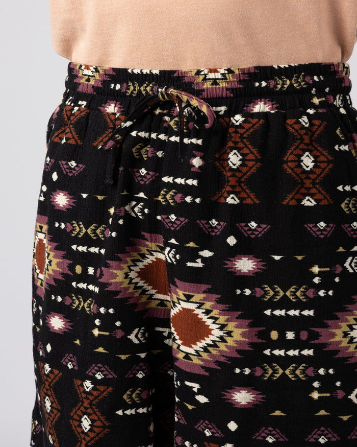 Sabina Womens Woven Short in Dark Grey