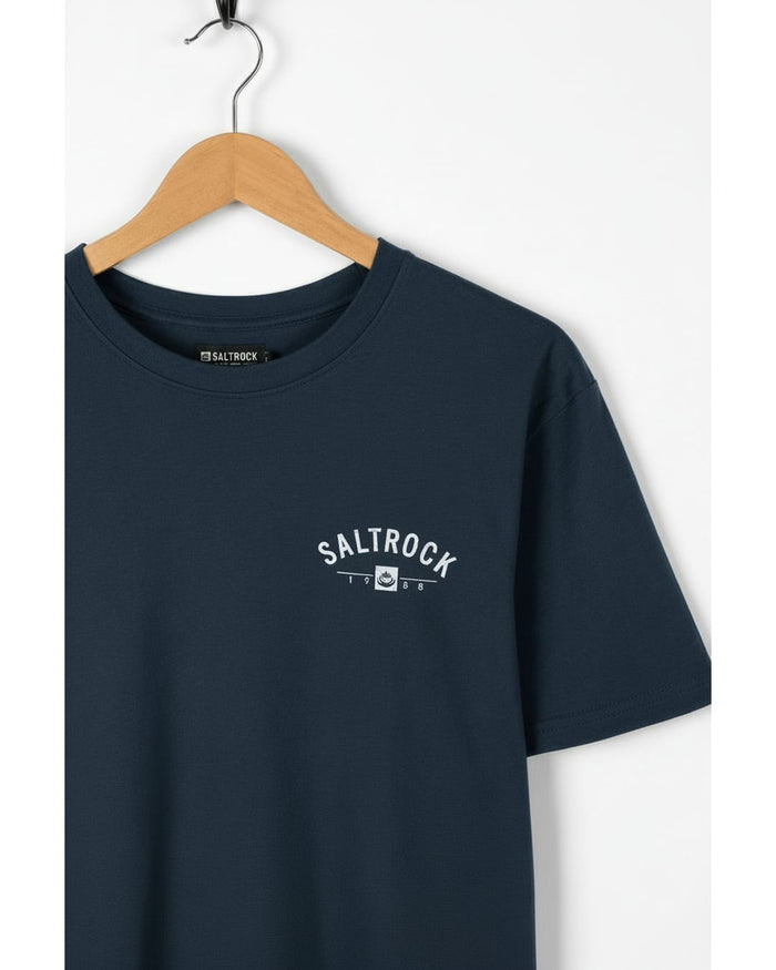 Salcombe Mens Location T-Shirt in Blue