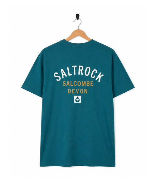 Salcombe Mens Location T-Shirt in Teal