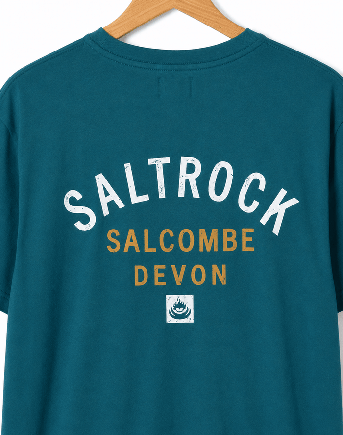 Salcombe Mens Location T-Shirt in Teal