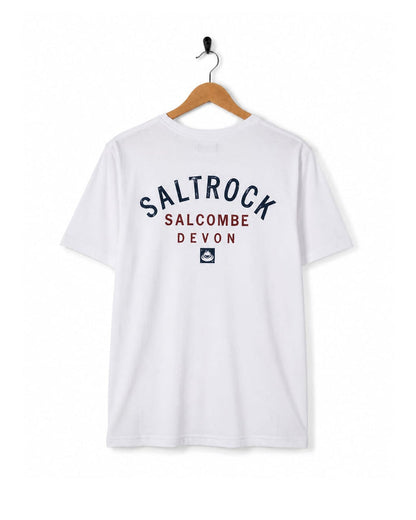 Salcombe Mens Location T-Shirt in White