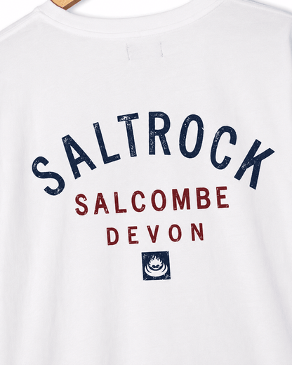 Salcombe Mens Location T-Shirt in White