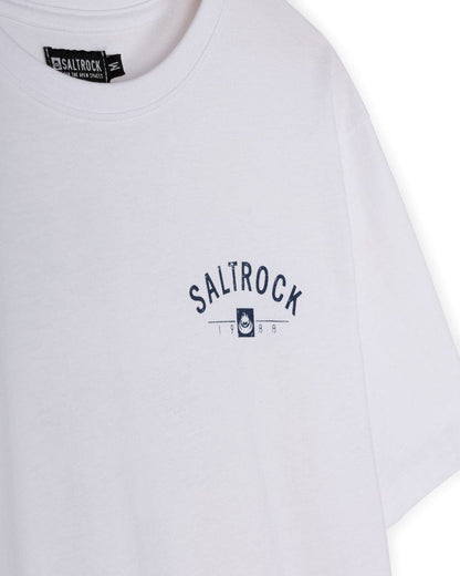 Salcombe Mens Location T-Shirt in White