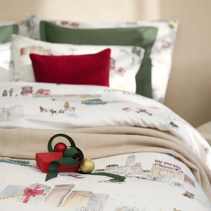 Schlossberg Santa in New York Bedding Collection