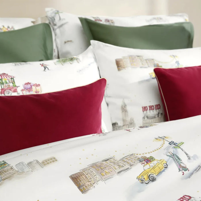 Schlossberg Santa in New York Bedding Collection