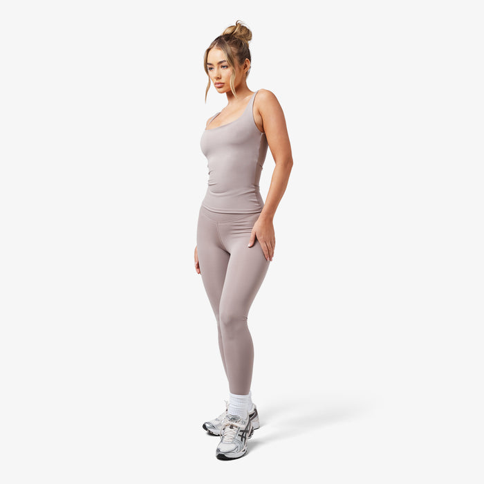 Second Skin Vest & Legging Set | Taupe