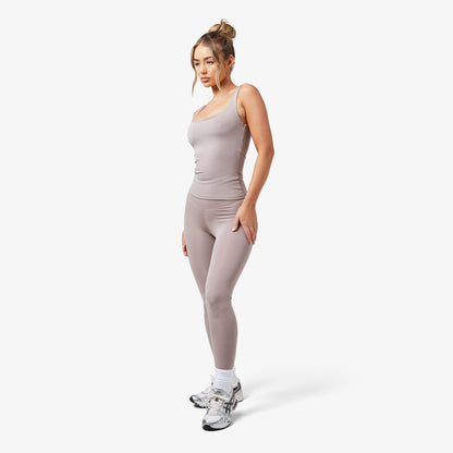 Second Skin Vest & Legging Set | Taupe