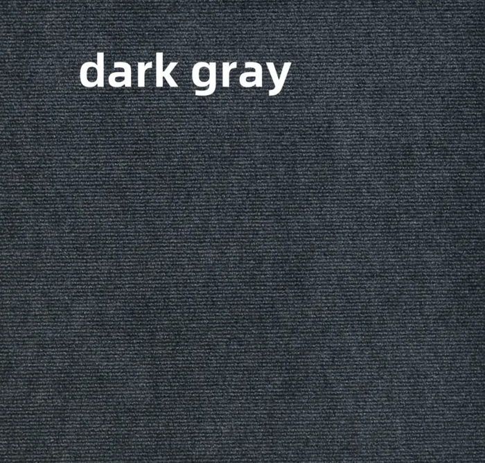 Self-Adhesive Carpet Tiles 60x60cm Black/Dark Grey