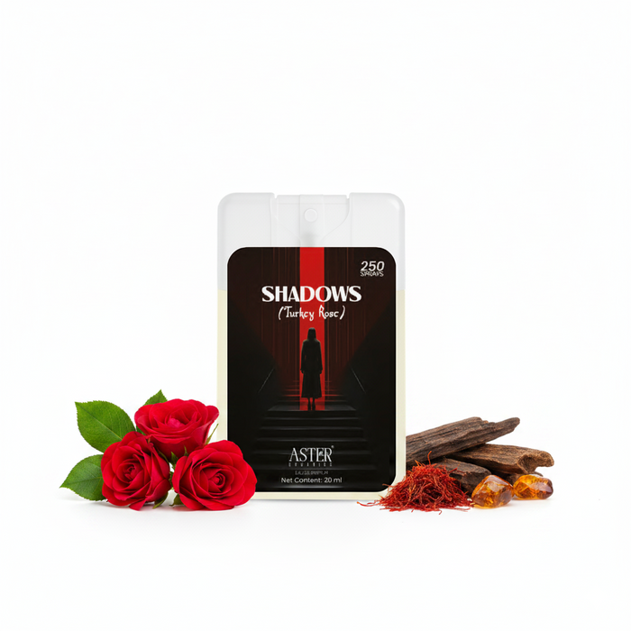 Shadows Turkey Rose pocket perfume for women, 20ml