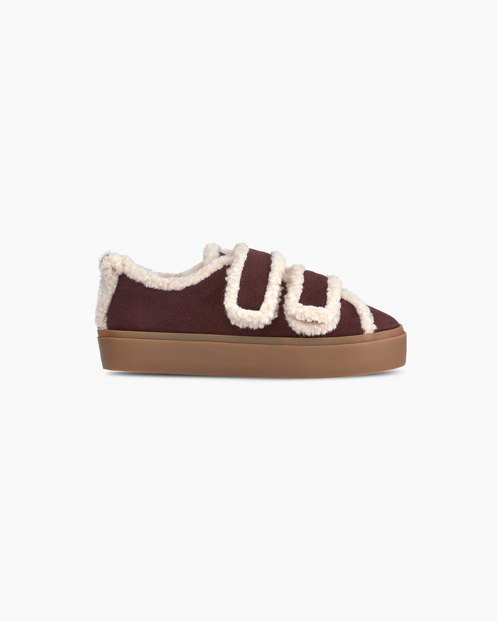 Shearling Low Velcro