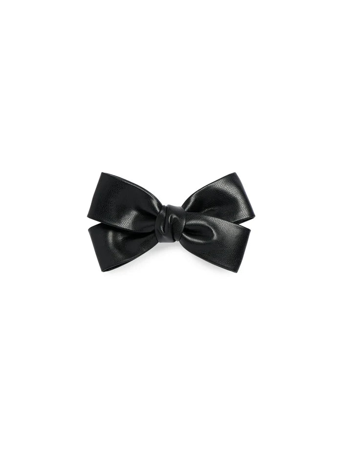 Shiraleah Faux Leather Bow Clip