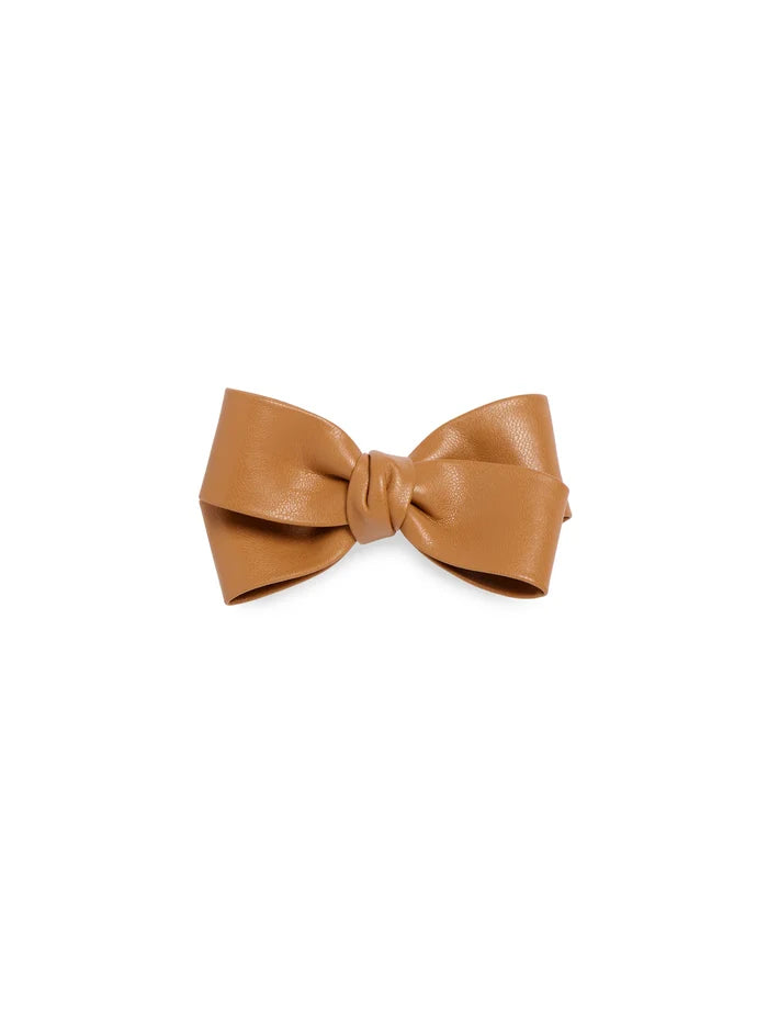 Shiraleah Faux Leather Bow Clip