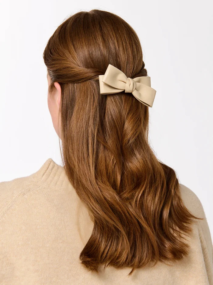 Shiraleah Faux Leather Bow Clip