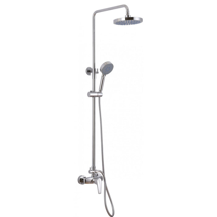 Shower Mixer Combination Round