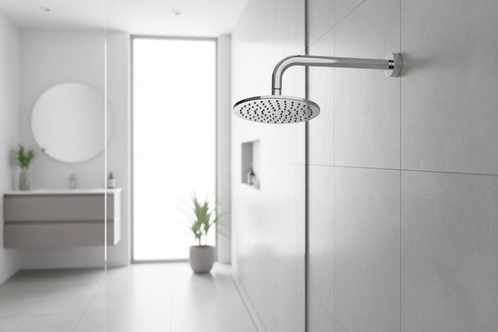 Shower Rose - Wall Mount Arm Round