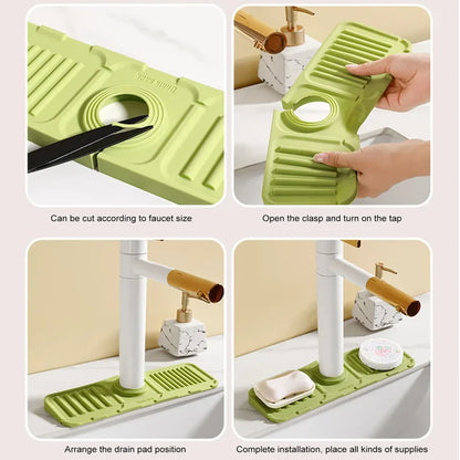 Silicone Faucet Drain Pad | Kitchen Accessories
