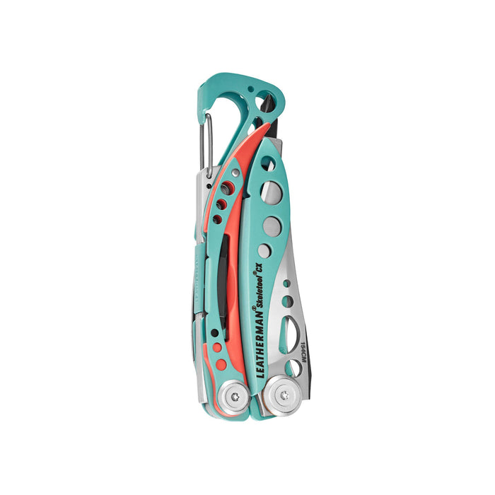 Paradise Leatherman Skeletool® CX closed, showcasing its sleek design.