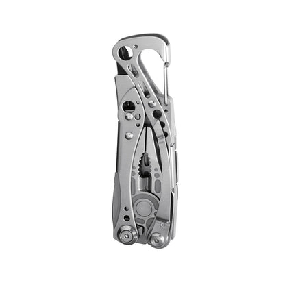 Closed Skeletool showing pocket clip side